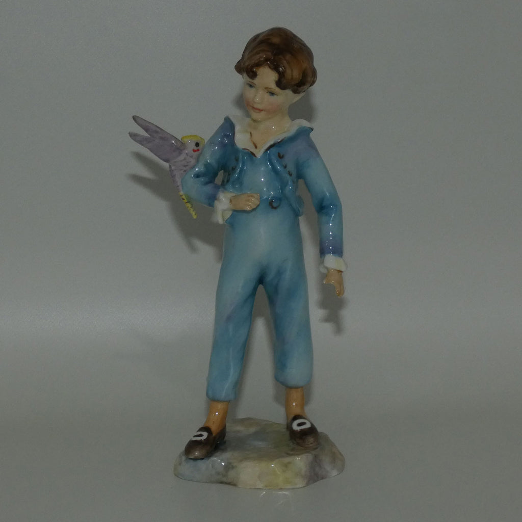 RW3087 Royal Worcester Boy with Parakeet | Colour 1 