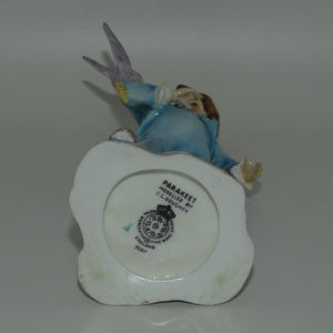 RW3087 Royal Worcester Boy with Parakeet | Colour 1 