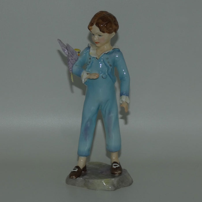 RW3087 Royal Worcester Boy with Parakeet | Colour 1