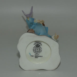 RW3087 Royal Worcester Boy with Parakeet | Colour 1