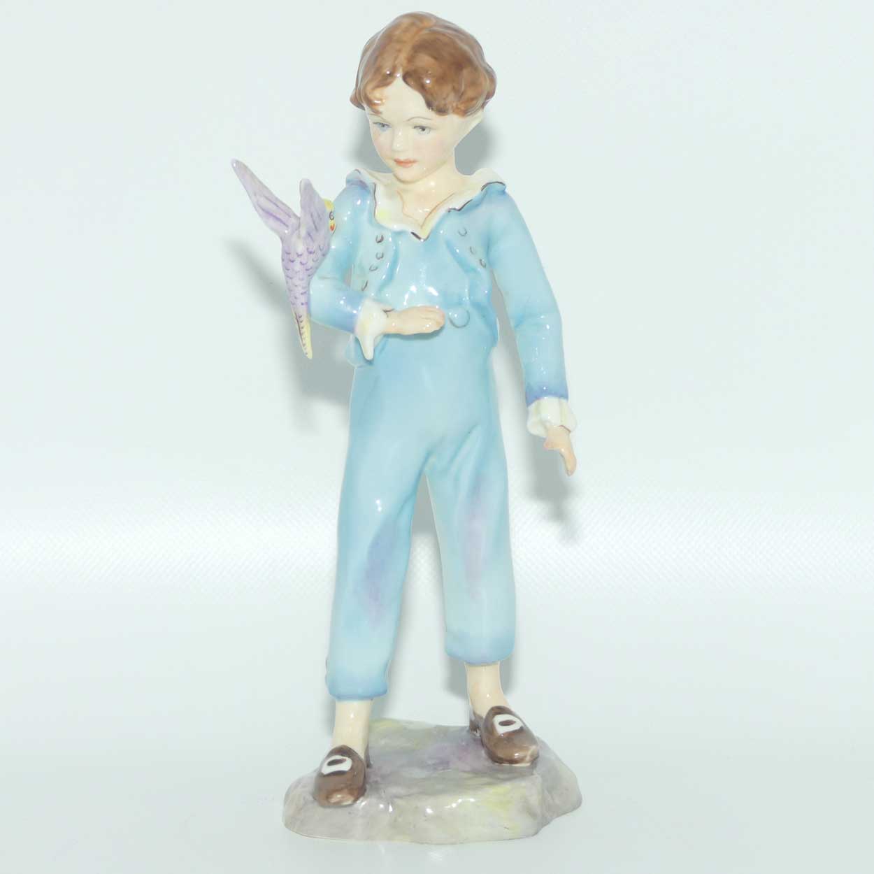 RW3087 Royal Worcester Boy with Parakeet | Colour 1