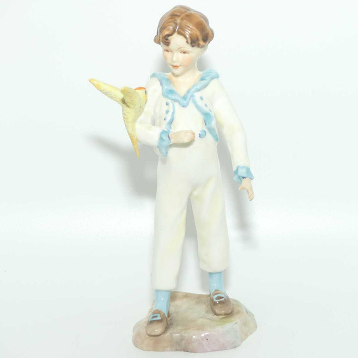 RW3087 Royal Worcester Boy with Parakeet | Colour 3