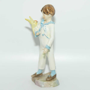 RW3087 Royal Worcester Boy with Parakeet | Colour 3