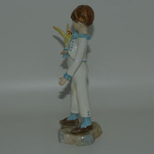 RW3087 Royal Worcester Boy with Parakeet | Colour 3