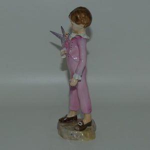 RW3087 Royal Worcester Boy with Parakeet | Colour 4 Variation