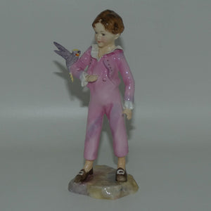 RW3087 Royal Worcester Boy with Parakeet | Colour 4 Variation