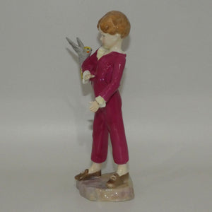 RW3087 Royal Worcester Boy with Parakeet | Colour 6