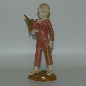 RW3087 Royal Worcester Boy with Parakeet | Colour 7 Variation