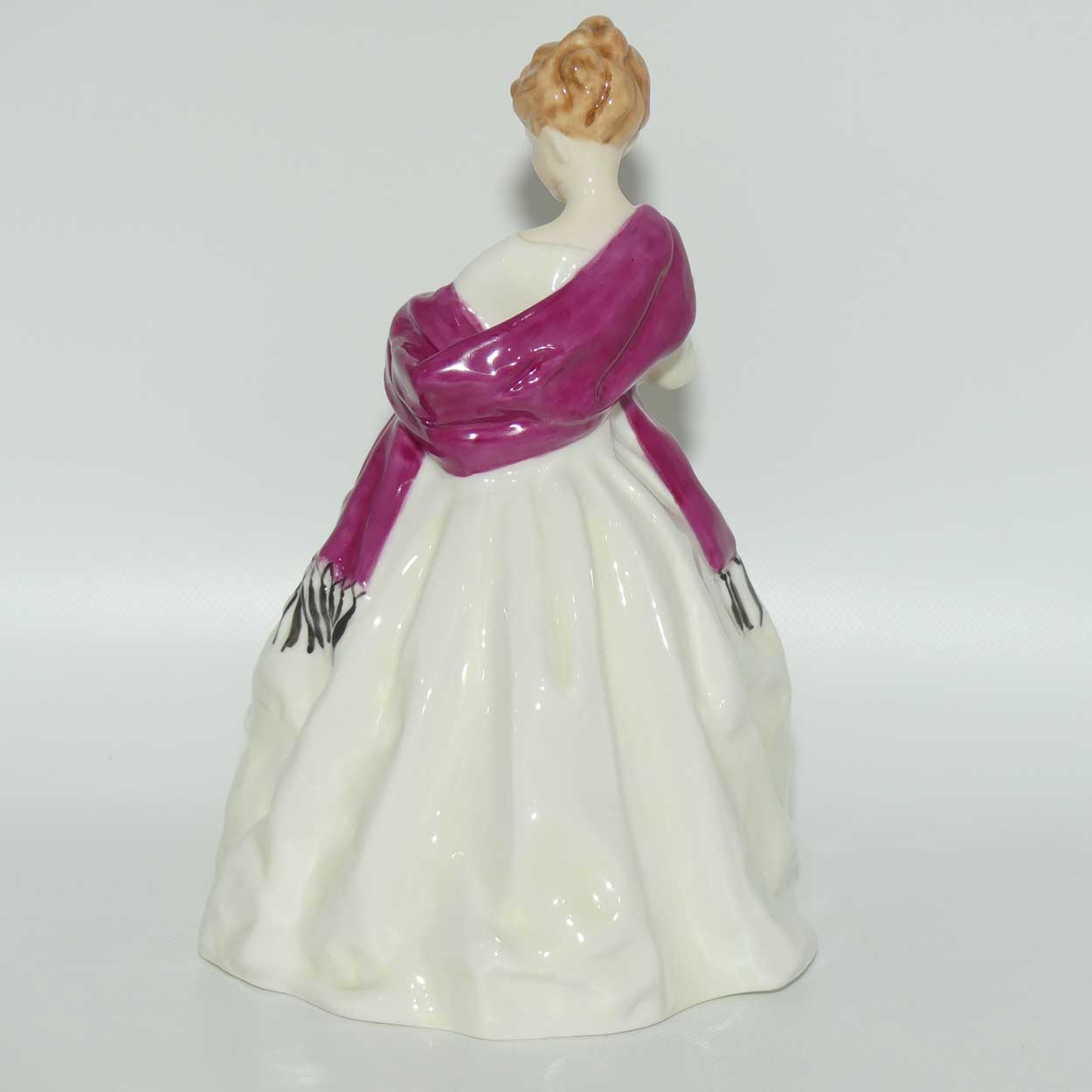 RW3629 Royal Worcester First Dance figure | Burgundy
