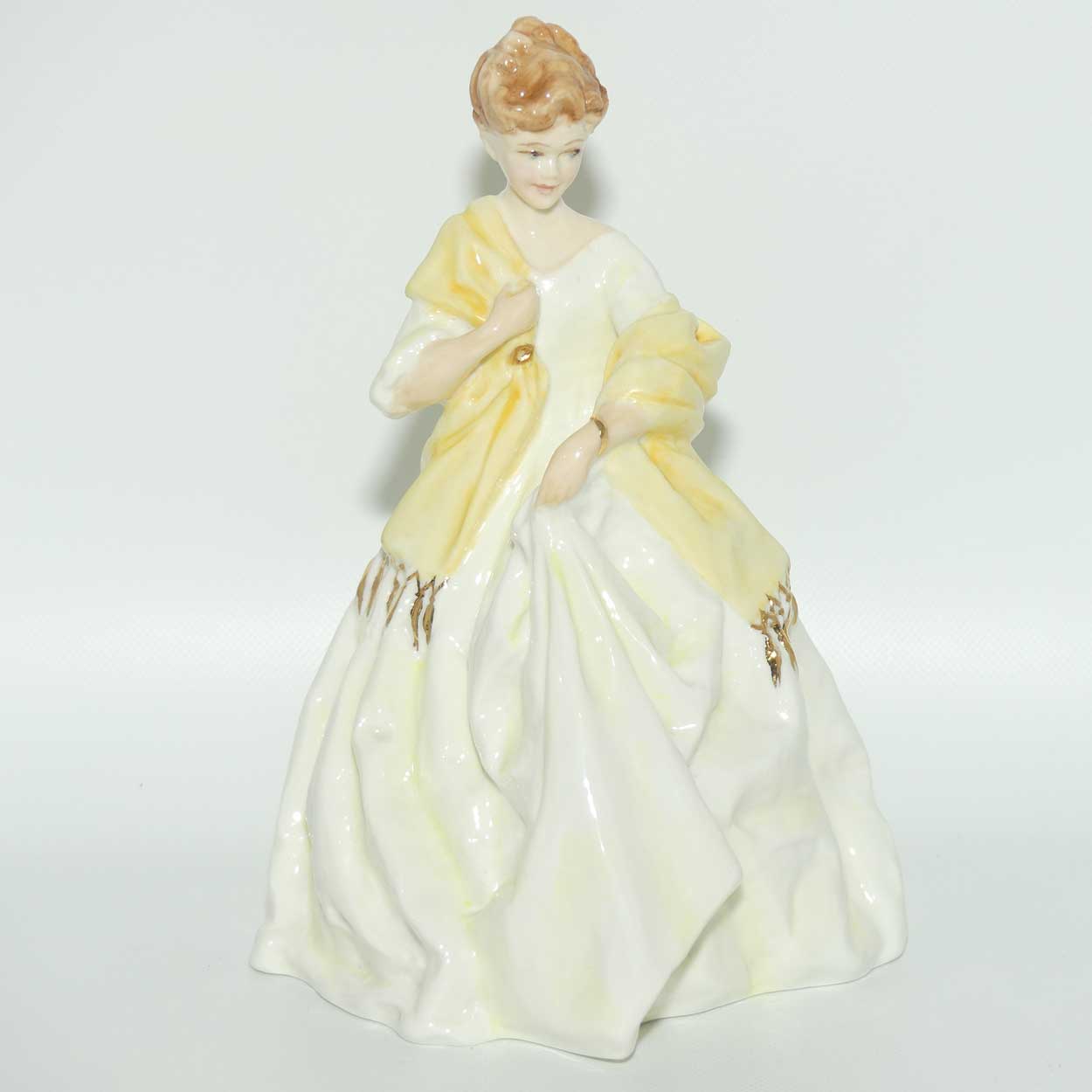 RW3629 Royal Worcester First Dance figure | Yellow