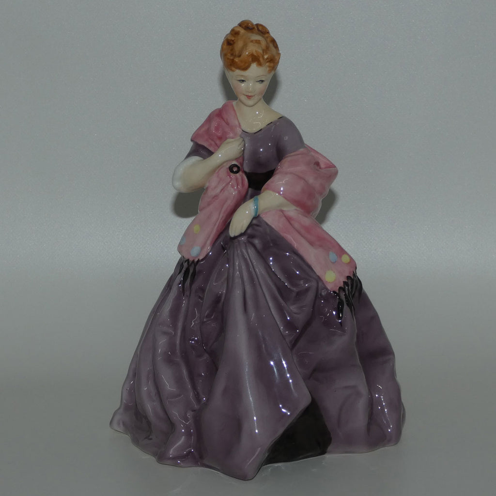 RW3629 Royal Worcester First Dance figure | Mauve