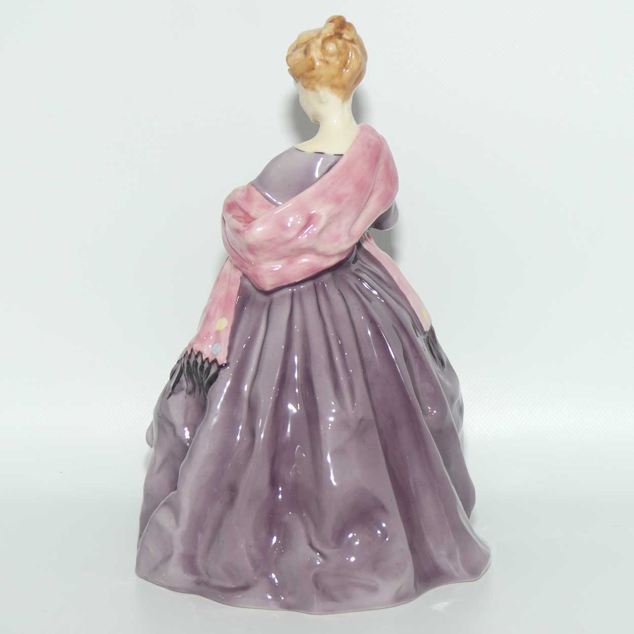 RW3629 Royal Worcester First Dance figure | Mauve