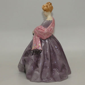 RW3629 Royal Worcester First Dance figure | Mauve