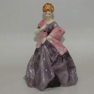 RW3629 Royal Worcester First Dance figure | Mauve