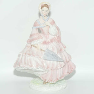 RW4422 Royal Worcester figure The Crinoline