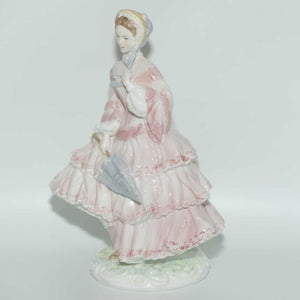 RW4422 Royal Worcester figure The Crinoline