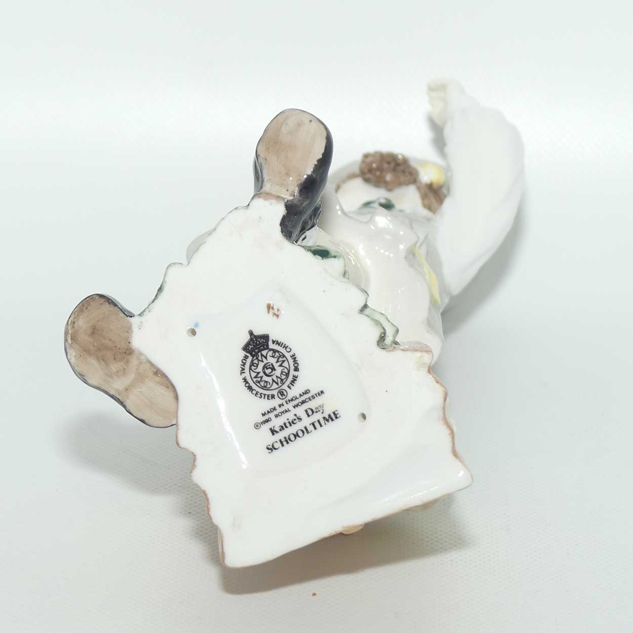 RW4472 Royal Worcester figure Katie's Day | School Time
