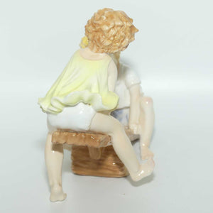 RW4515 Royal Worcester figure Boys and Girls Come out to Play | See Saw