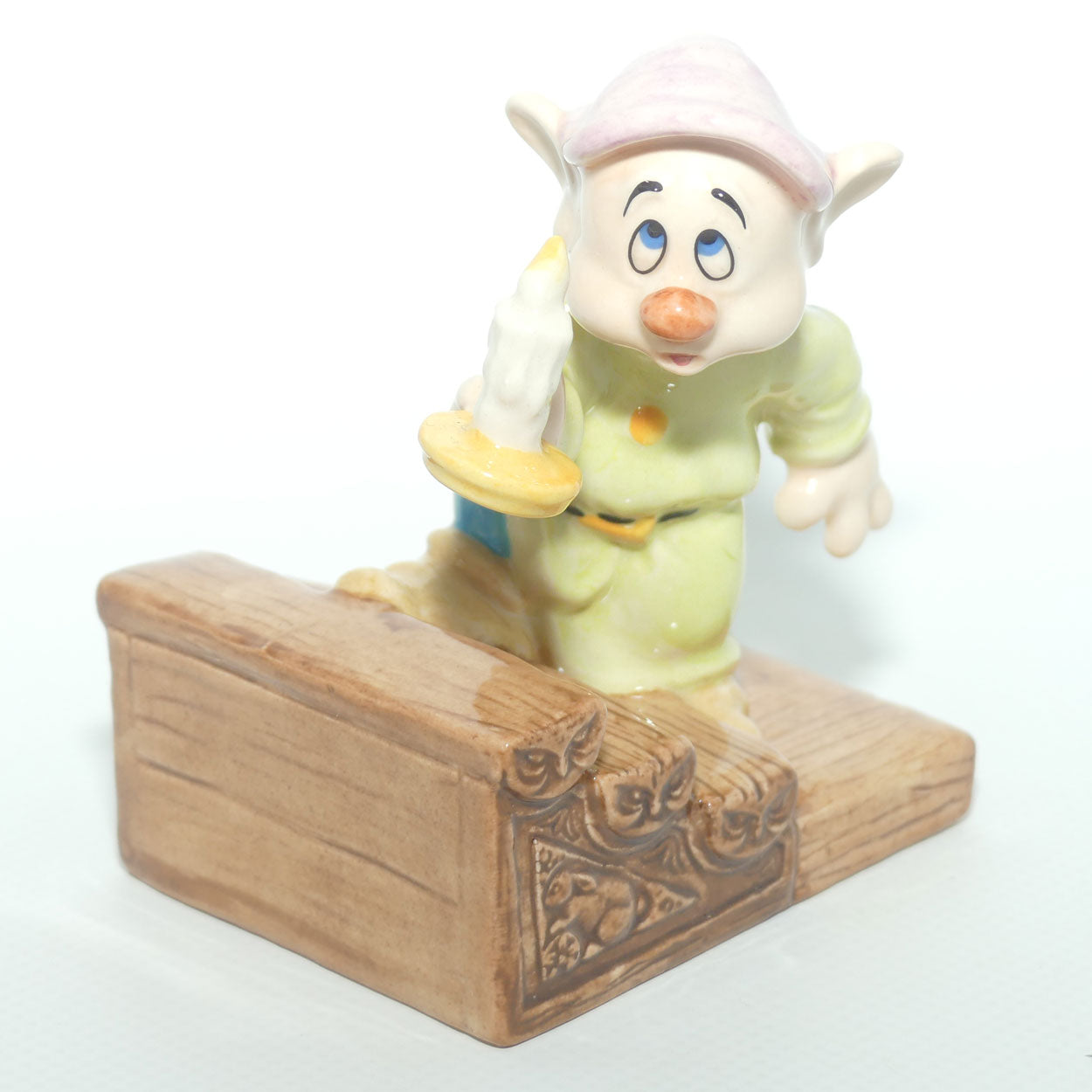 SW17 Royal Doulton Disney Snow White and Seven Dwarfs figure | Dopey by candlelight | boxed