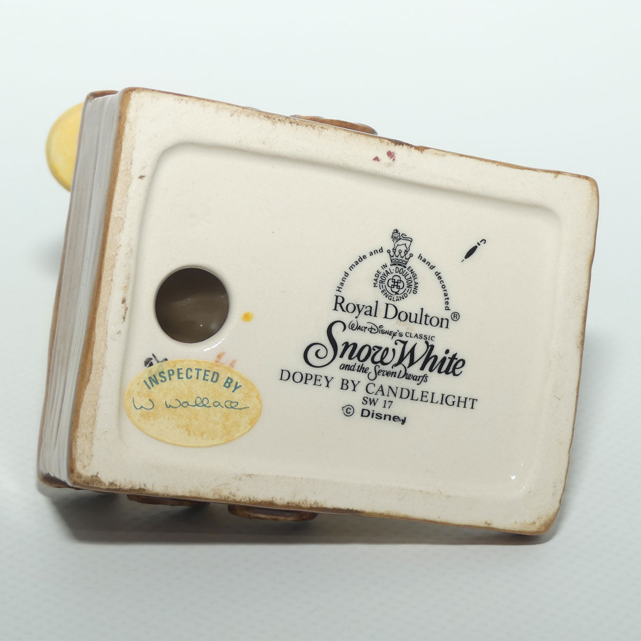 SW17 Royal Doulton Disney Snow White and Seven Dwarfs figure | Dopey by candlelight | boxed