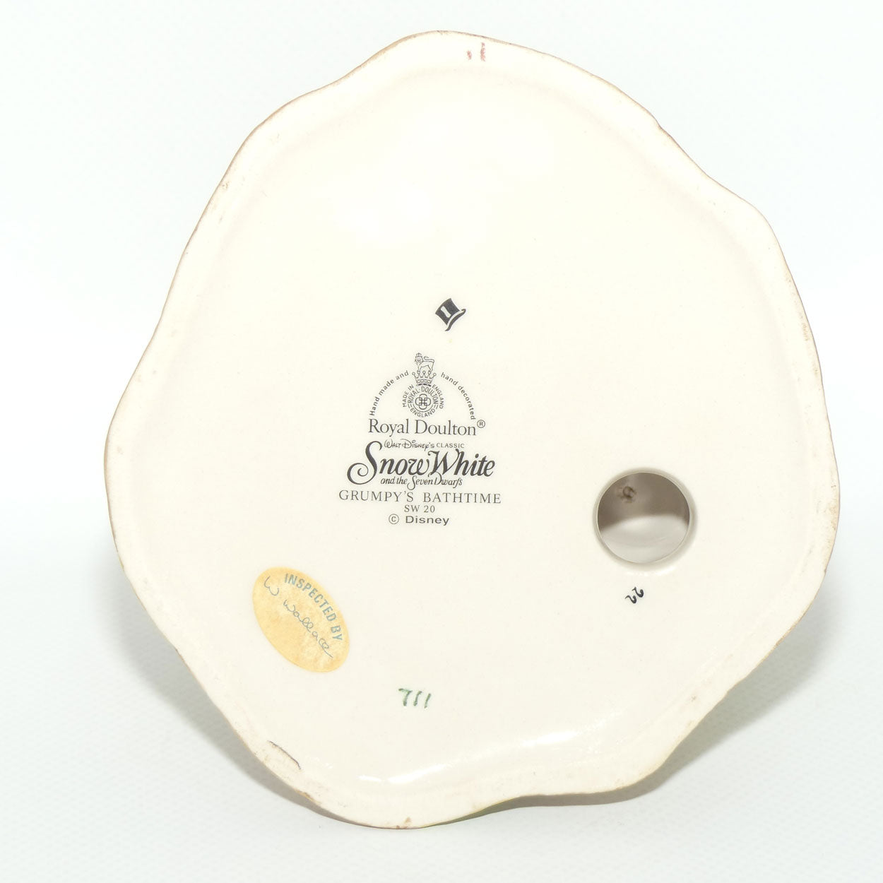 SW20 Royal Doulton Disney Snow White tableau | Grumpys Bathtime