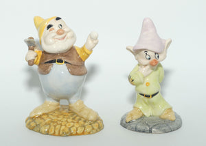 SW9 to SW16 Royal Doulton Disney Snow White and Seven Dwarfs figure set | boxed