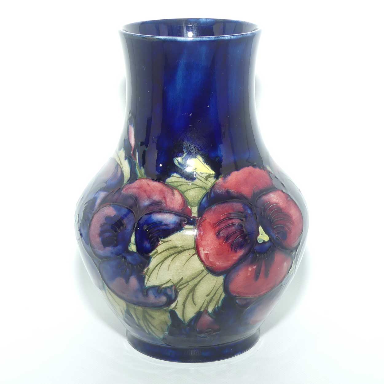 William Moorcroft Pansy 74/7 vase