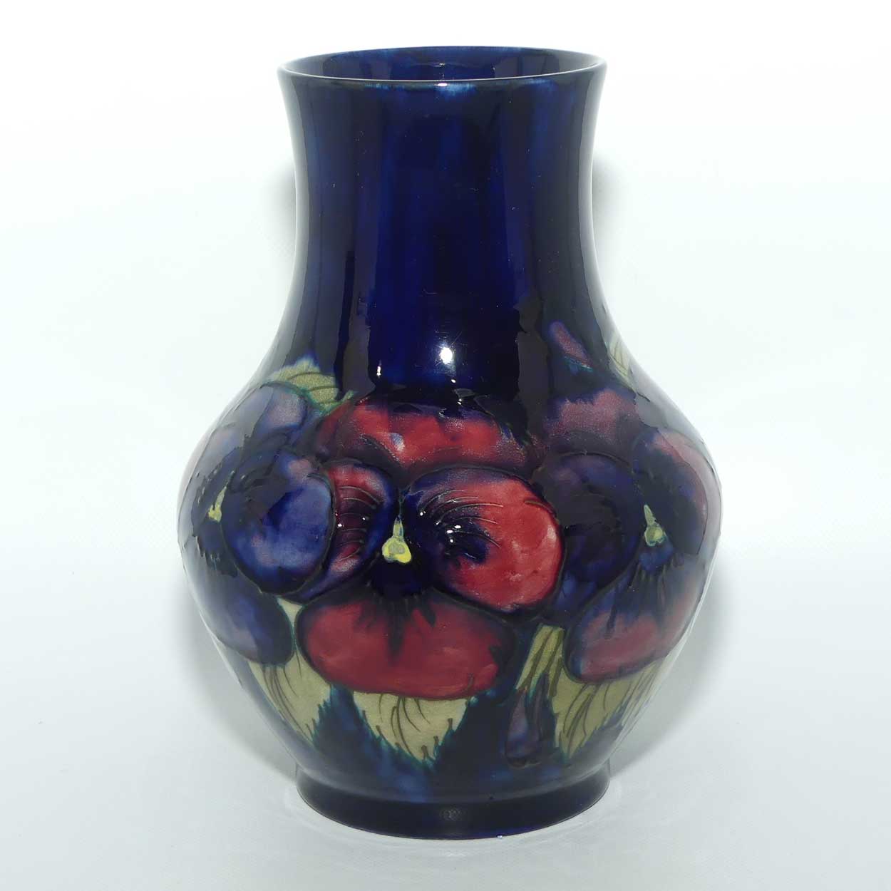 William Moorcroft Pansy 74/7 vase