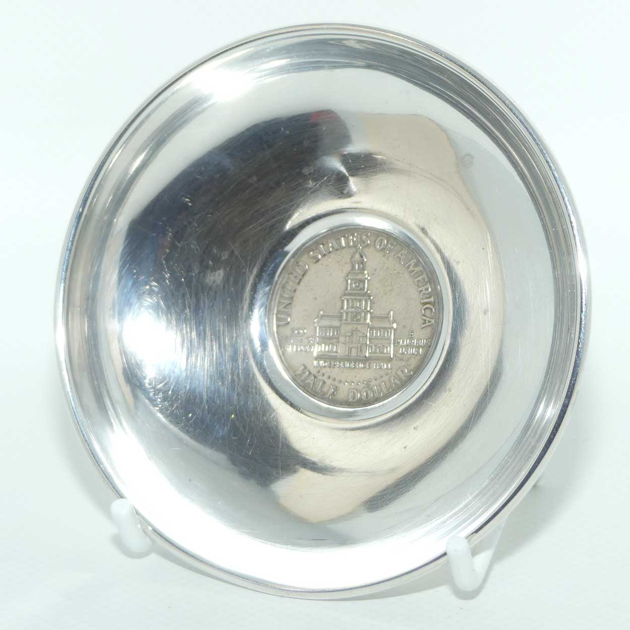 USA Kennedy Half Dollar 1776 - 1976 set in Sterling Silver surround | 48.7g