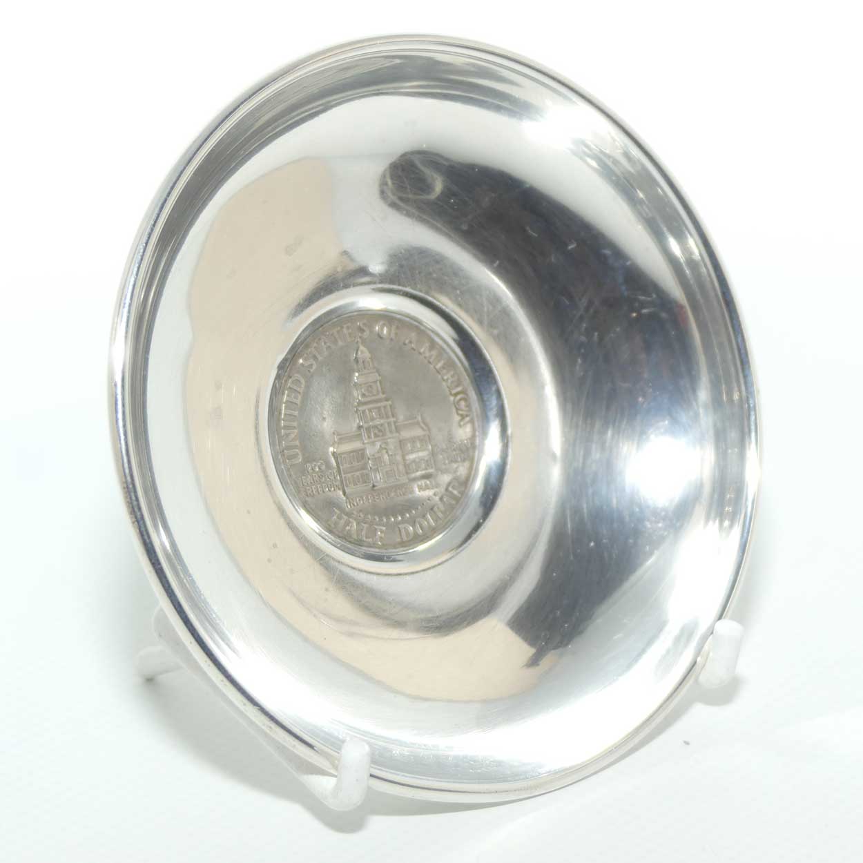 USA Kennedy Half Dollar 1776 - 1976 set in Sterling Silver surround | 48.7g