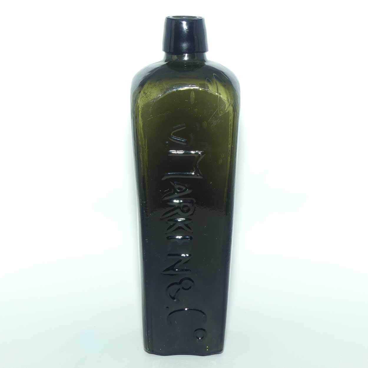 Antique V Marken & Co Dutch Gin Case Bottle