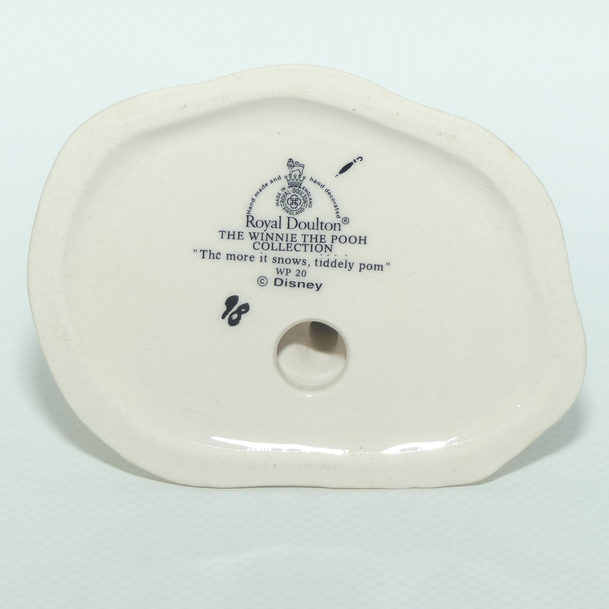 WP20 Royal Doulton Winnie the Pooh figure | The More it Snows, Tiddely Pom