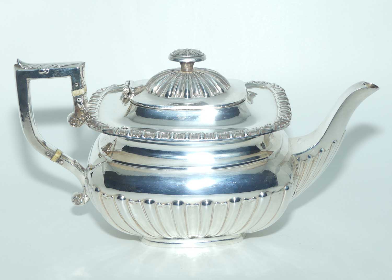 Fine quality WW Harrison & Co EP 3 piece tea service