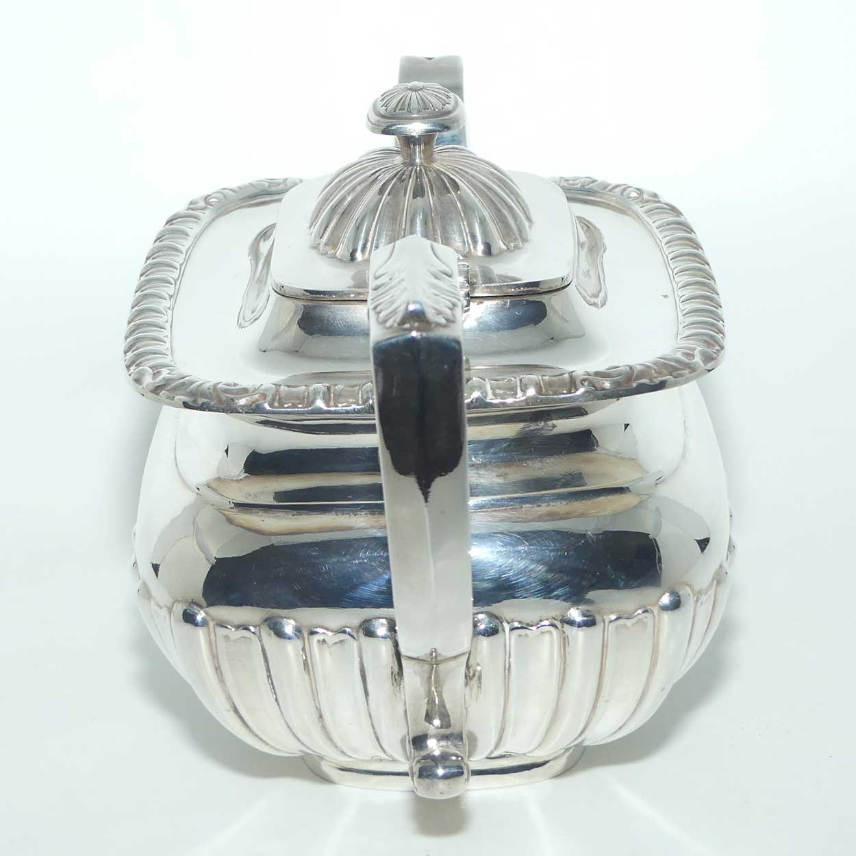 Fine quality WW Harrison & Co EP 3 piece tea service