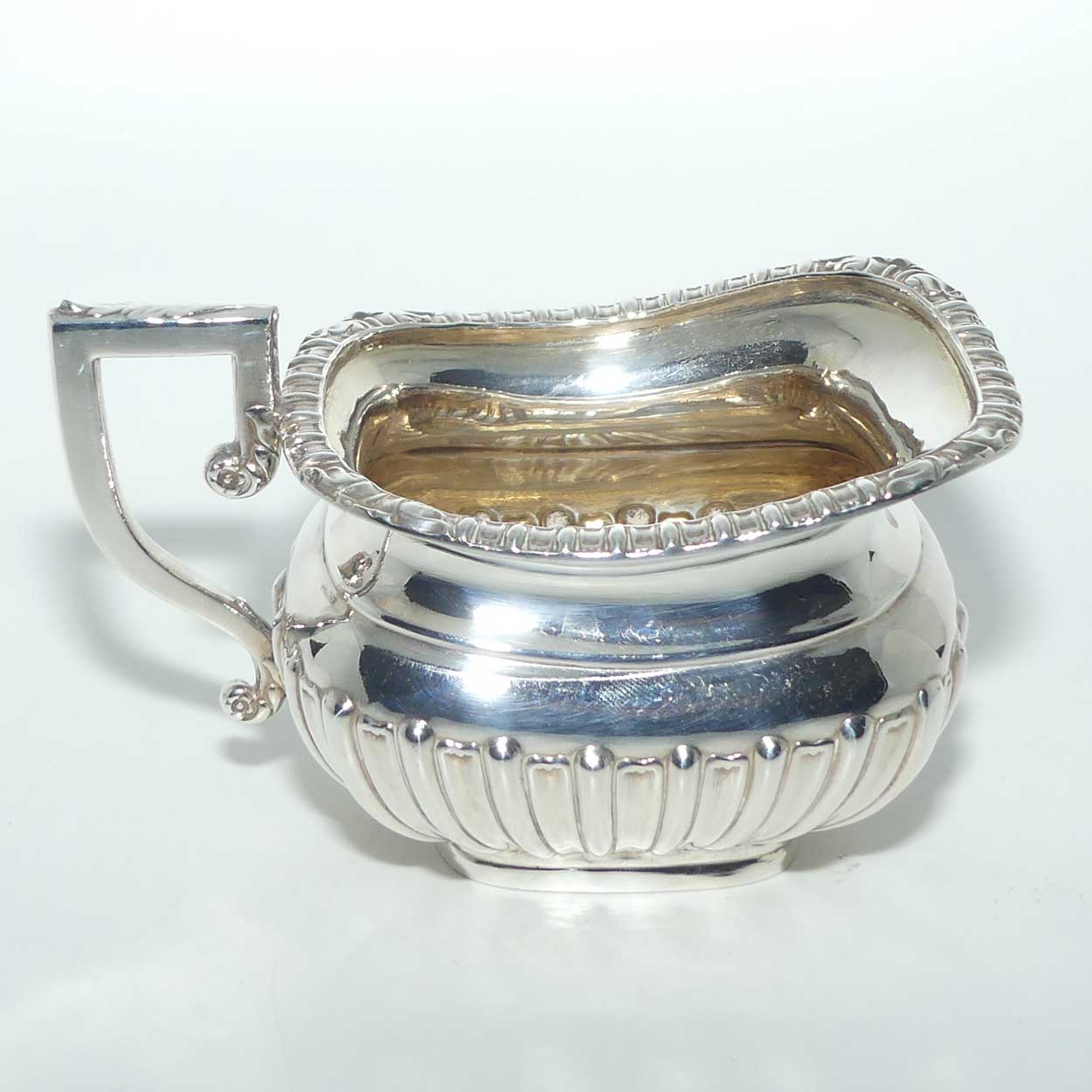 Fine quality WW Harrison & Co EP 3 piece tea service