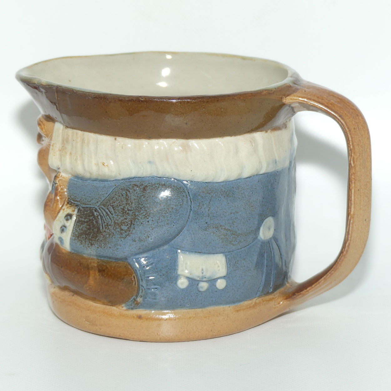 X8588 Royal Doulton Lambeth Harry Simeon The Best Is Not Too Good toby