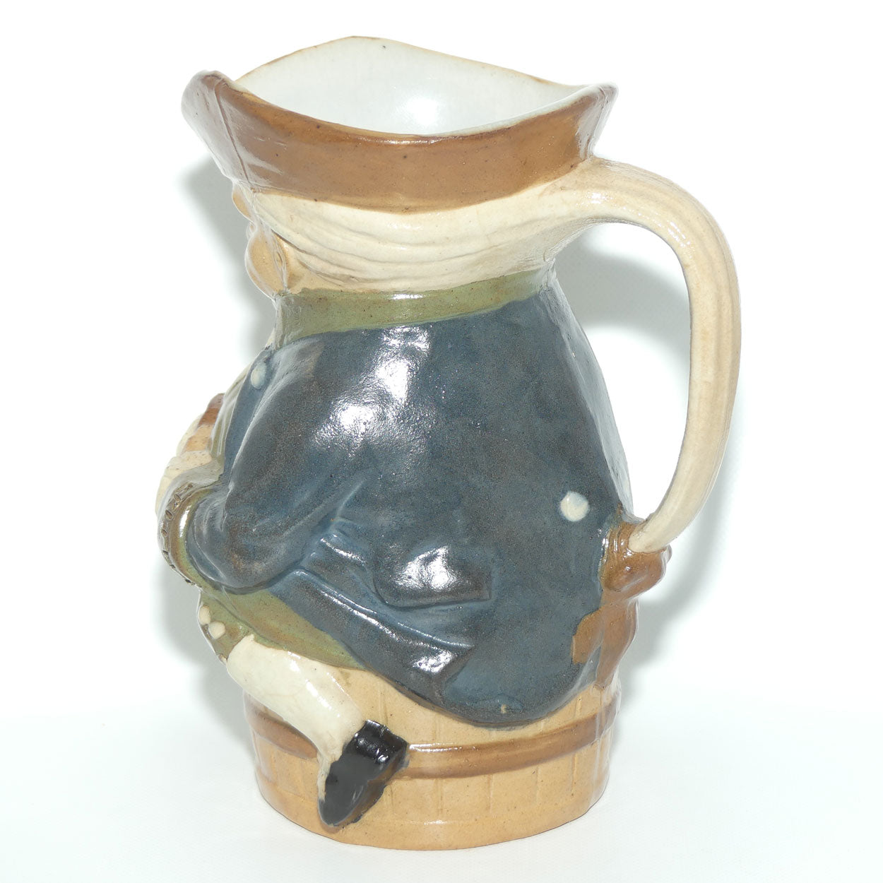 X8589 Royal Doulton Lambeth Harry Simeon Toby XX small Toby | Colourway 5 | Blue Jacket | Green Waistcoat and Breeches