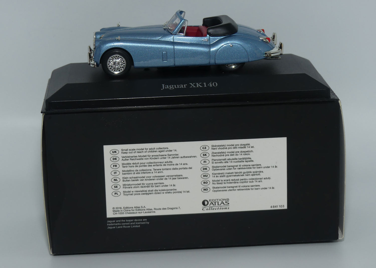 Atlas Editions 1:43 Scale Diecast  | 4641 103 | Jaguar XK140