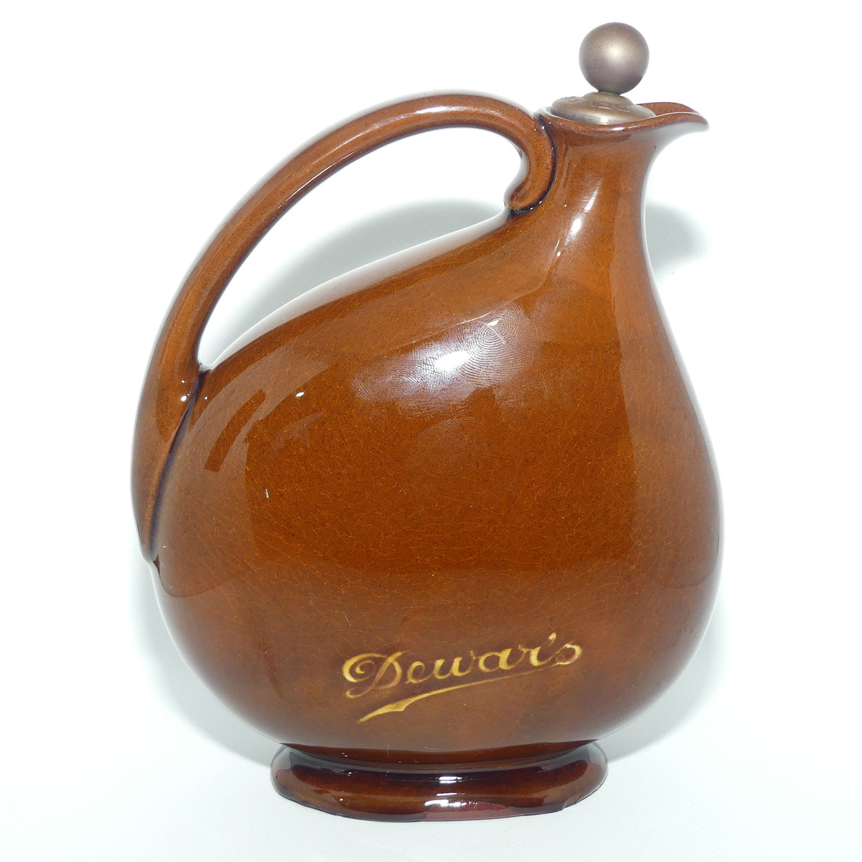 Royal Doulton Kingsware flask | Admiral of the Fleet  | Admiral Beatty | Dewars