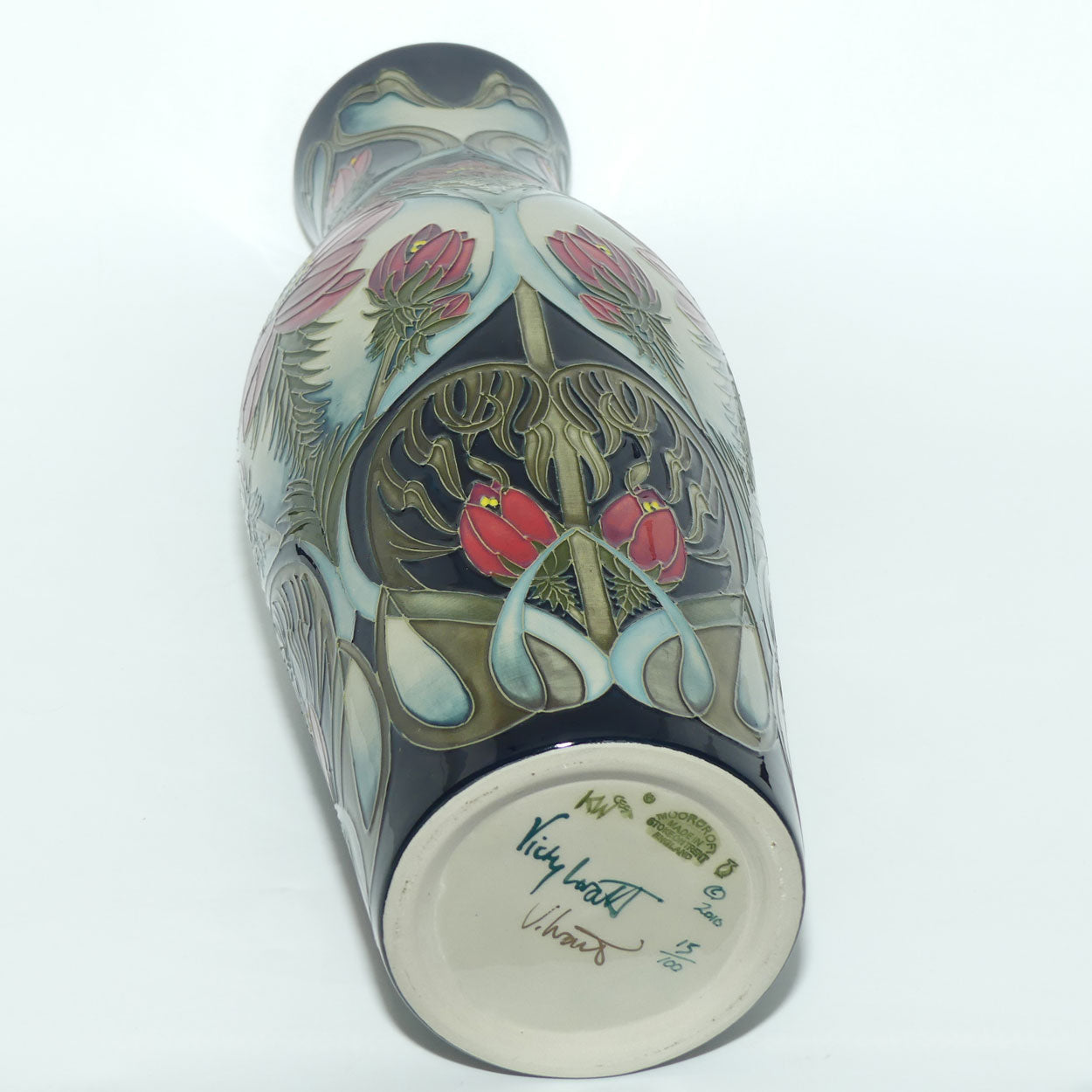 Moorcroft Adonis 120/16 vase | LE 15/100 | signed Vicky Lovatt