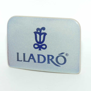 LLadro Shop Display plaque | Collectors Display plaque