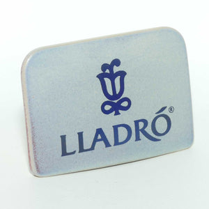 LLadro Shop Display plaque | Collectors Display plaque