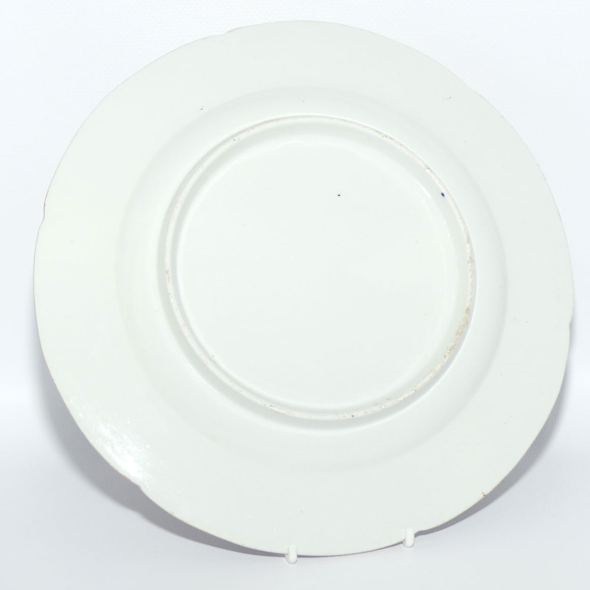 Traditional Aesthetic movement Blue, Red and White plate | c.1870