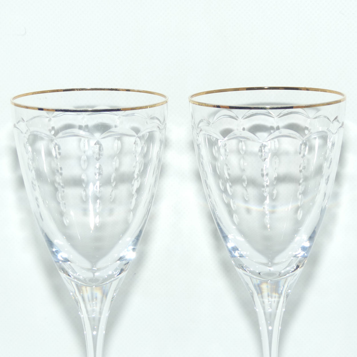 Waterford Crystal Marquis set of 4 Aillion Goblets | 21.5cm tall | boxed