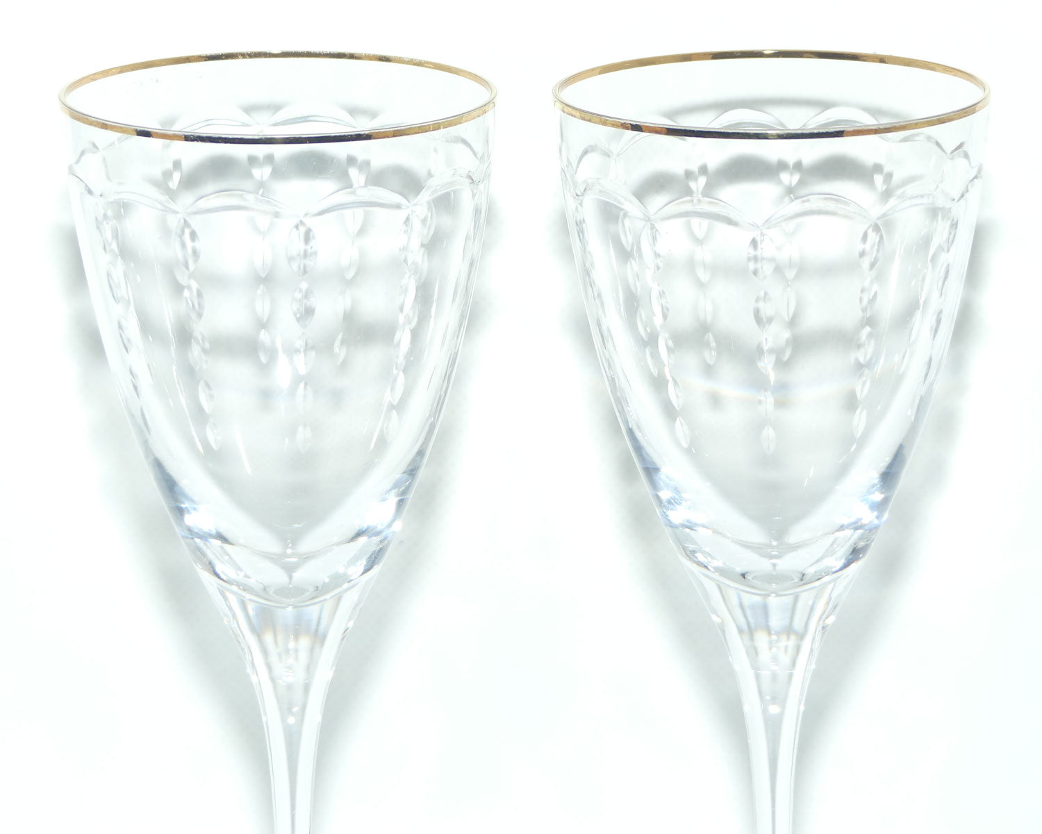 Waterford Crystal Marquis set of 4 Aillion Goblets | 21.5cm tall | boxed