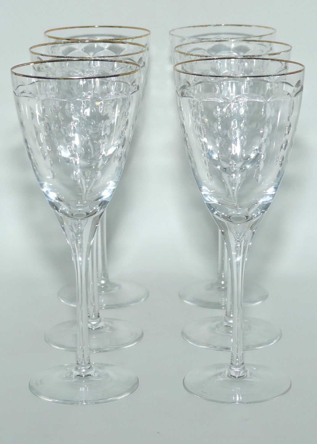 Waterford Crystal Marquis set of 6 Aillion Goblets | 20cm tall | boxed