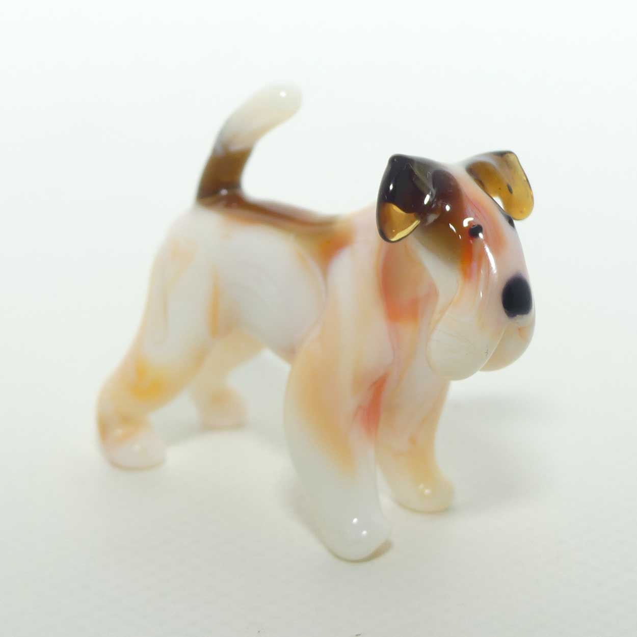 Fine quality Russian Lampwork Glass Airedale Terrier