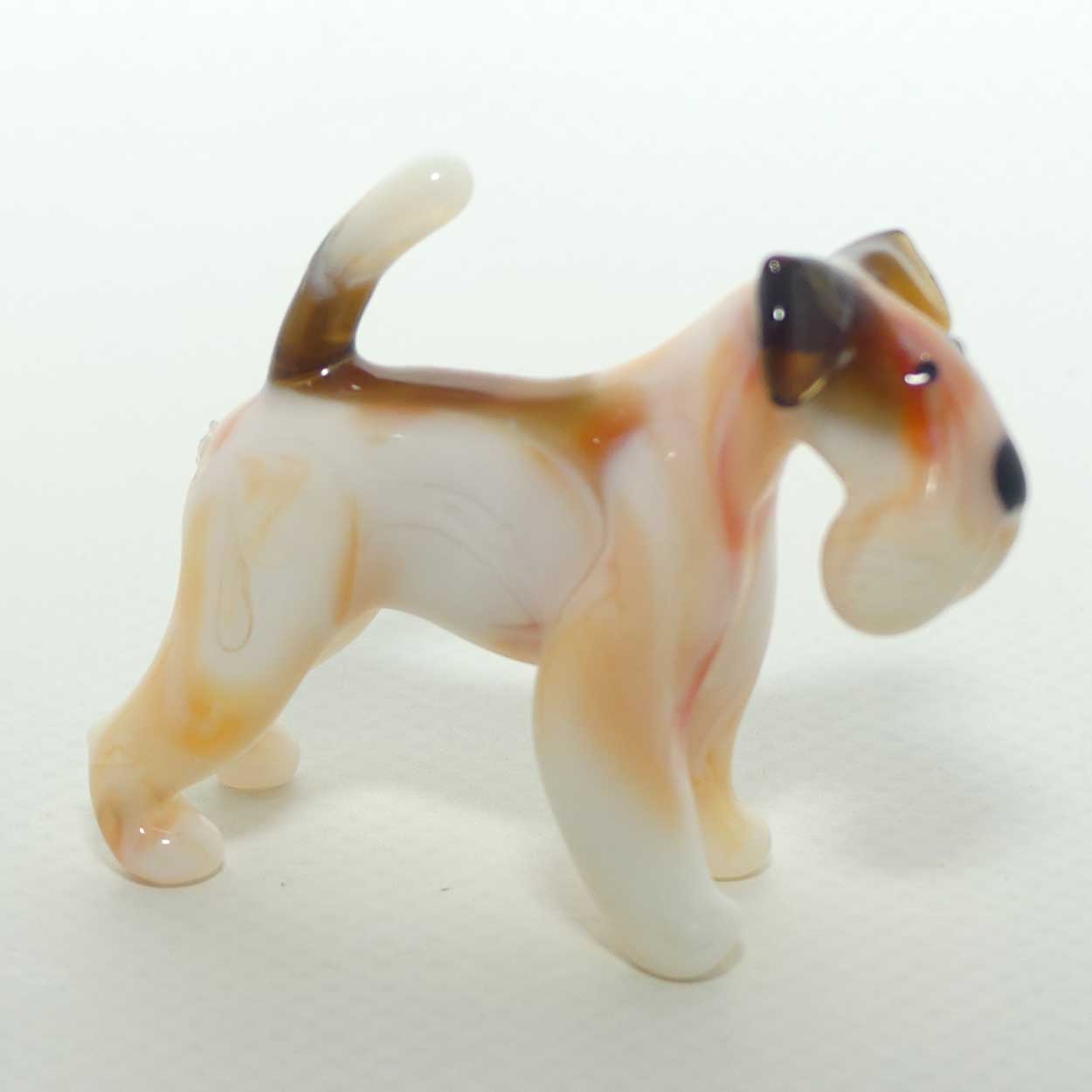 Fine quality Russian Lampwork Glass Airedale Terrier