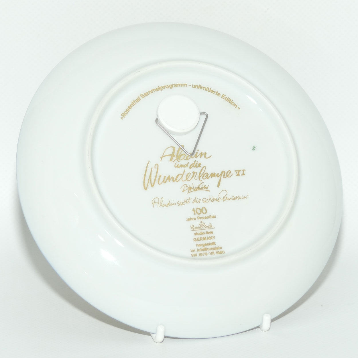 Rosenthal Bjorn Wiinblad | Aladdin and the Wonder Lamp | Plate 6