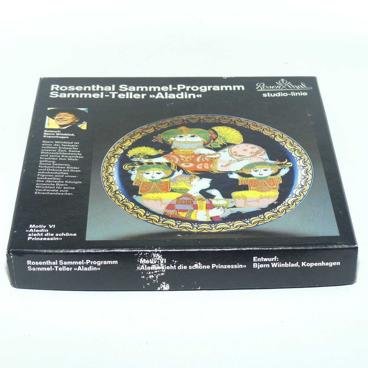 Rosenthal Bjorn Wiinblad | Aladdin and the Wonder Lamp | Plate 6